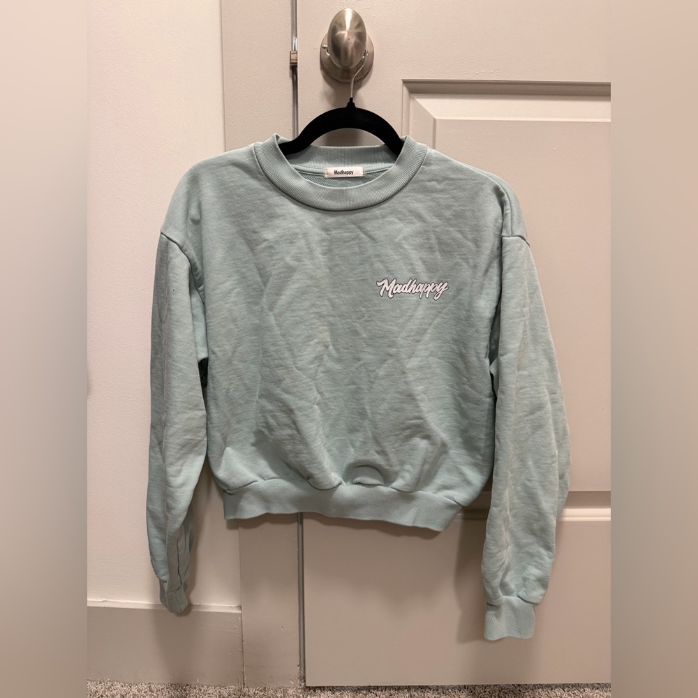 Mad Happy Small Blue Sweatshirt. 💙⚡️